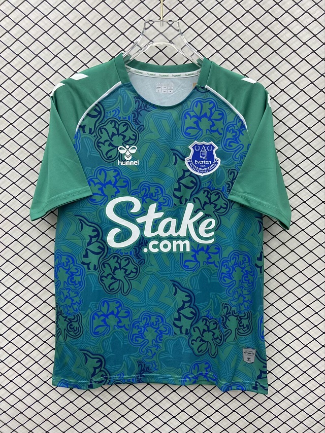 AAA Quality Everton 24/25 Special Green Soccer Jersey